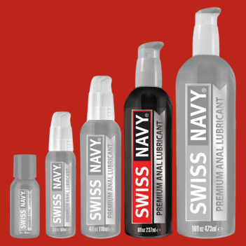 Swiss Navy Anal Silicone Lubricant Premium