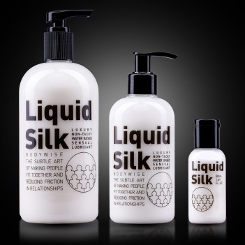 Liquid silk hybrid cum lubricant