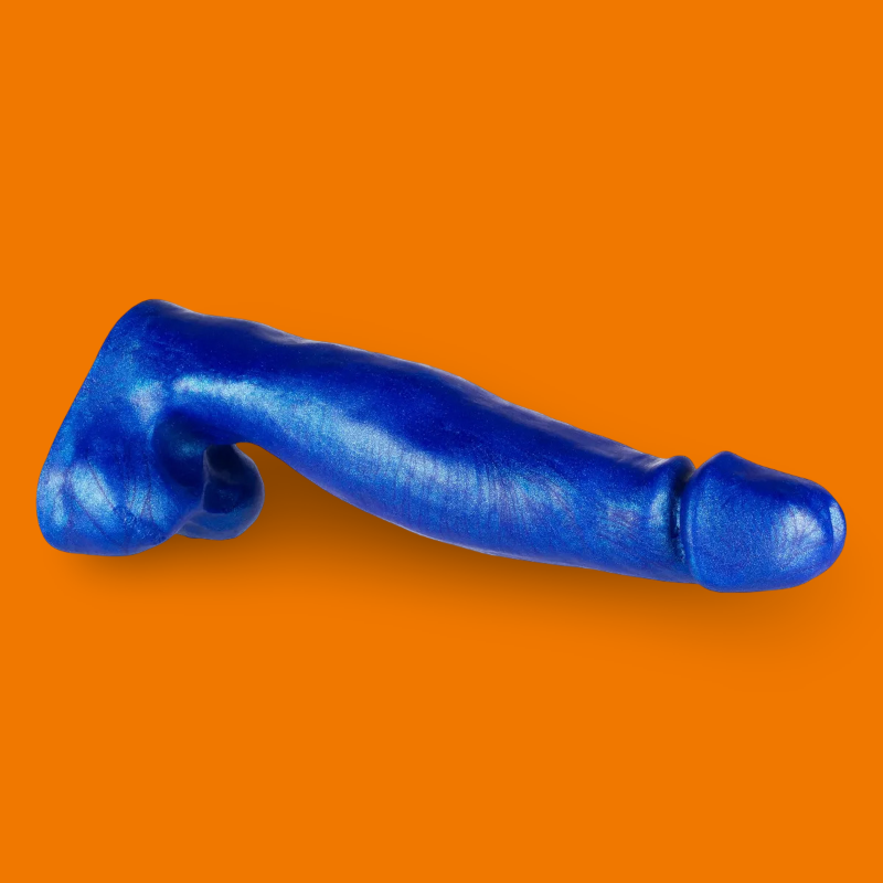 Banker flared head dick dildo