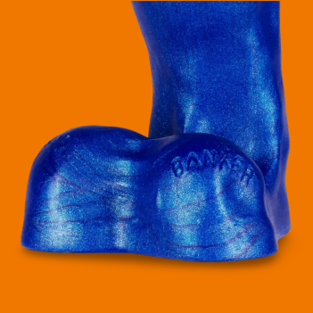 Banker flared head dick dildo