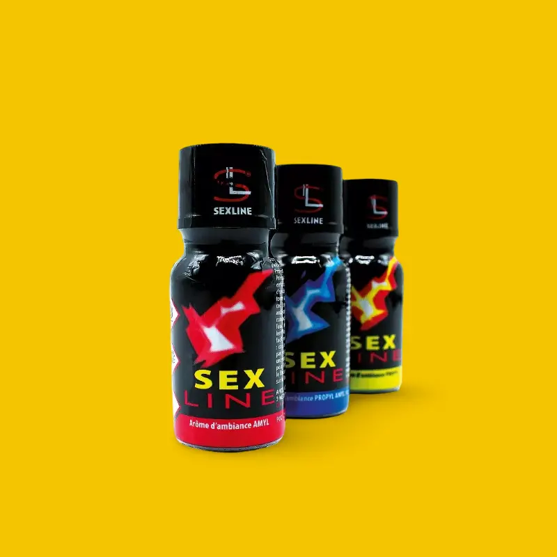 Poppers Sexline Yellow Isopropyl 15ml