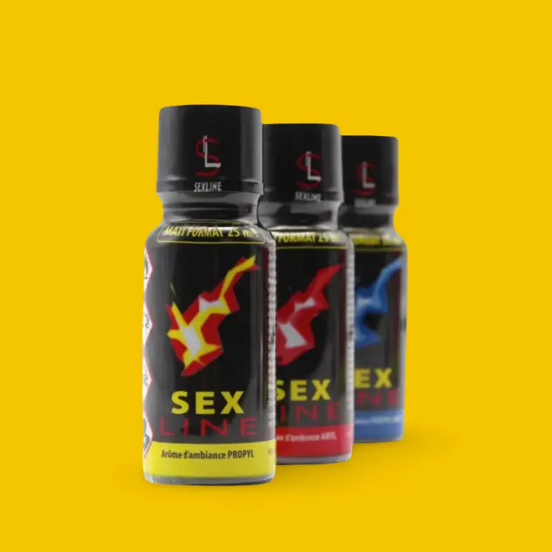 Poppers Sexline Yellow Isopropyl 25ml
