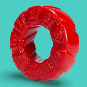 Diesel swirl-ribbed cockring