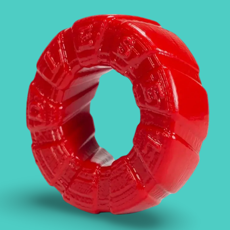Diesel swirl-ribbed cockring