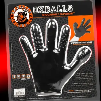 OXBALLS FINGER FUCK | Guante texturizado FLEXtpr