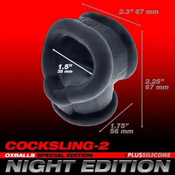 OXBALLS COCKSLING-2 | FLEXtpr Cockring & Ball Sling