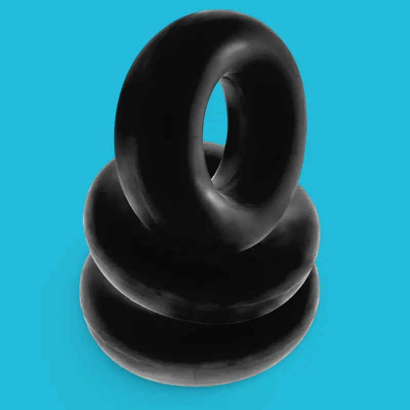 Fat willy 3-pack thick no-roll cockrings