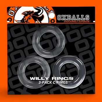 OXBALLS WILLY RINGS | 3er-Pack flexTPR Cockringe