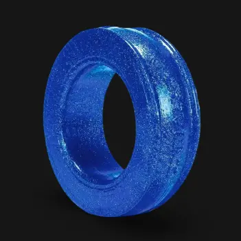 OXBALLS PIGRING Color-Splat – Weicher Silikon-Cockring | Dark-Ink