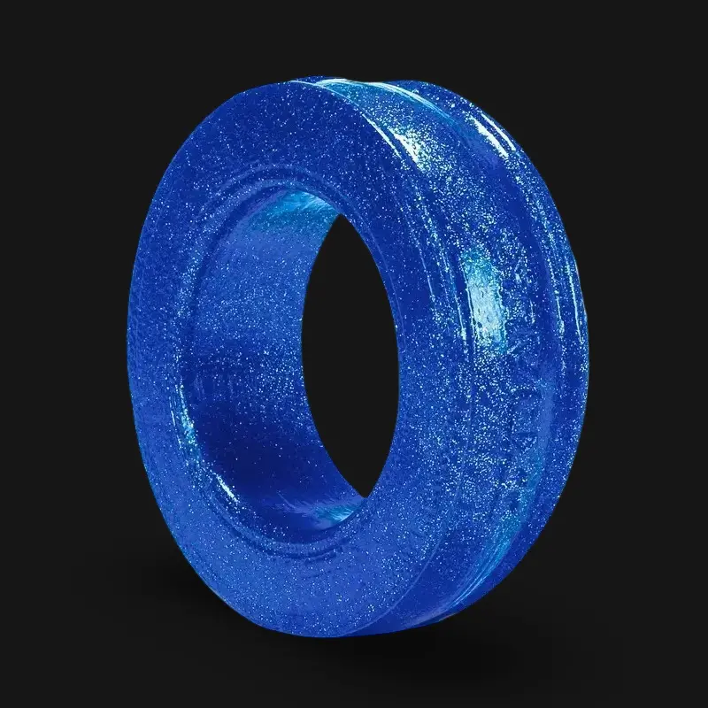 OXBALLS PIGRING Color-Splat – Weicher Silikon-Cockring | Dark-Ink