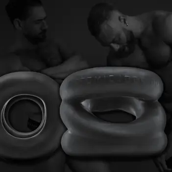 OXBALLS Z-BALLS Night Edition – Cockring Ballstretcher | Dark-Ink