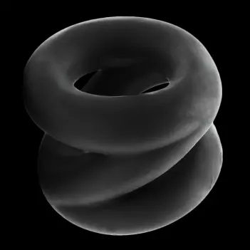OXBALLS Z-BALLS Night Edition – Cockring Ballstretcher | Dark-Ink