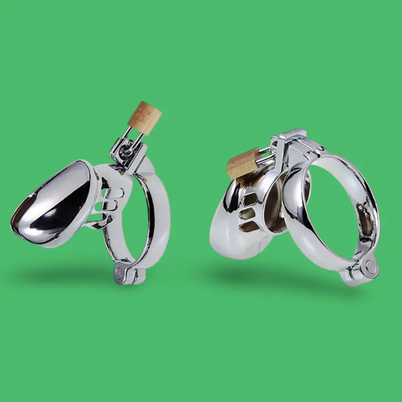 Steel Bull – Jaula de castidad acero inoxidable | Dark-Ink