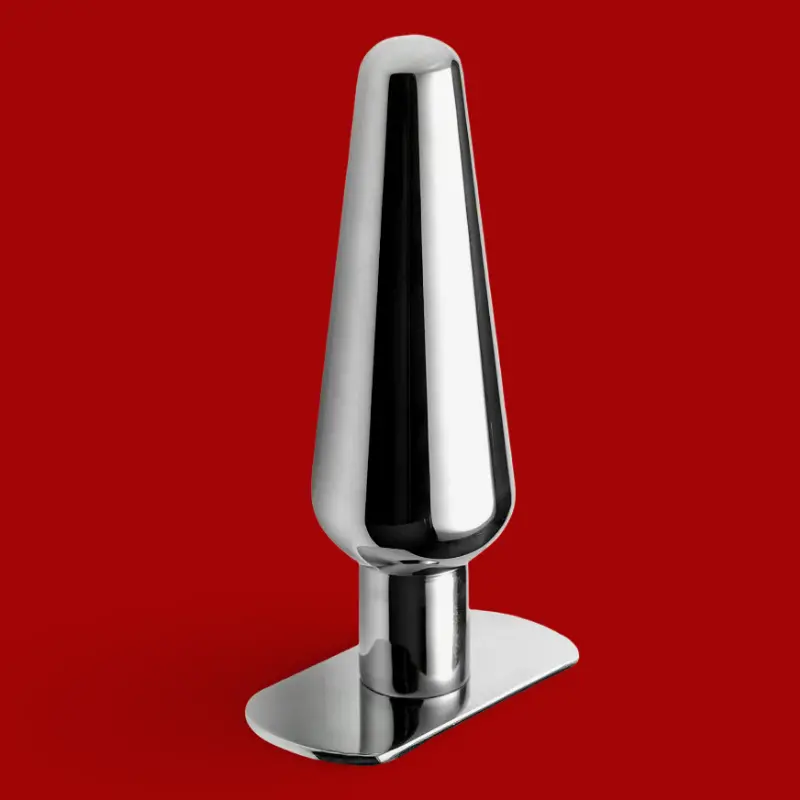 DARKLINE Passionate Butt Plug – Analplug aus Edelstahl