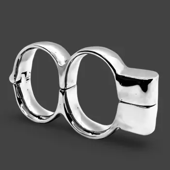 ERO Steel Irish 8 – Esposas rígidas de acero inoxidable