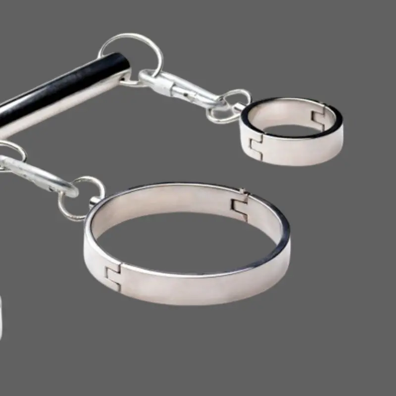 DARKLINE Steel Yoke – Collar y muñequeras de acero | Dark-Ink