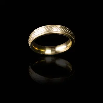 DARKLINE Bronze Wave DoNut Cockring – Bronze Steel | Dark-Ink