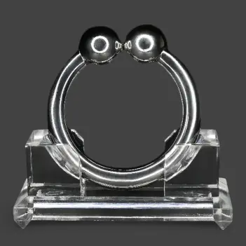 DARKLINE ZE BIG HORSESHOE – Cockring acier chirurgical 10 mm