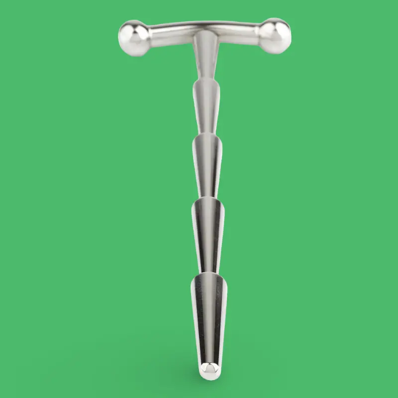 DARKLINE Smooth Cum Rattle – Plug uretral 6 mm | Dark-Ink