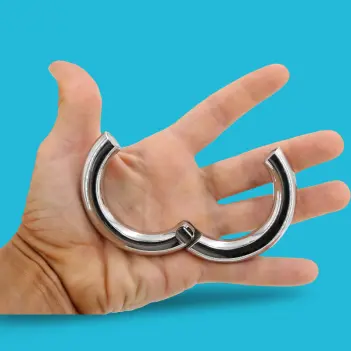 DARKLINE SNAPPER | Hinged Magnetic Cock Ring
