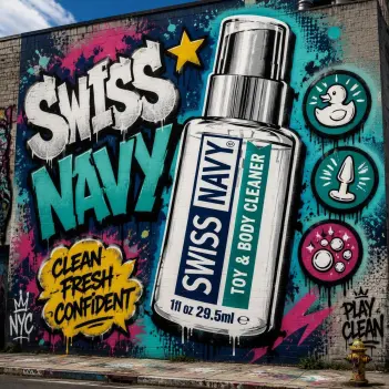 Limpiador de juguetes Swiss Navy Toy & Body Cleaner 2 en 1 | Dark-Ink