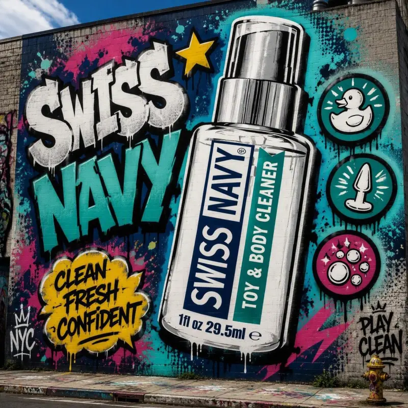 Limpiador de juguetes Swiss Navy Toy & Body Cleaner 2 en 1 | Dark-Ink