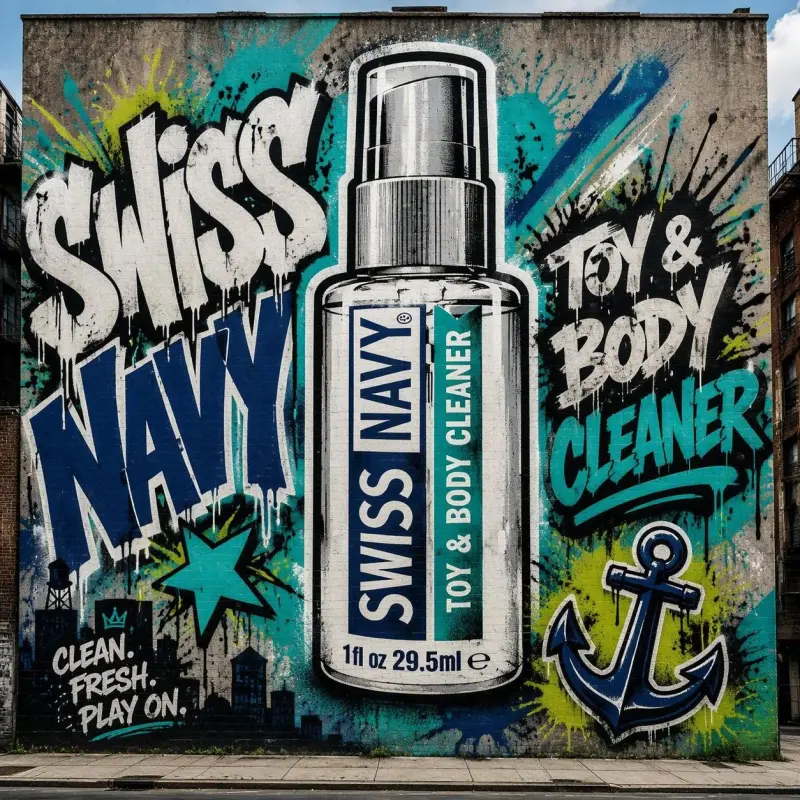 Limpiador de juguetes Swiss Navy Toy & Body Cleaner 2 en 1 | Dark-Ink