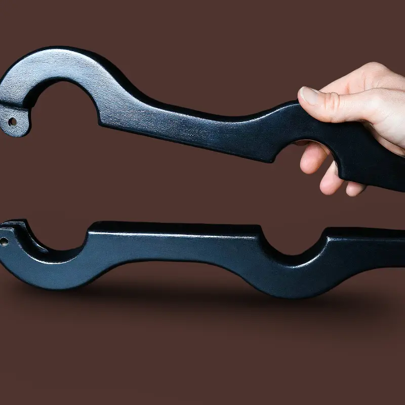 Immobilize Balls Pillory | Pilori génital en bois noir