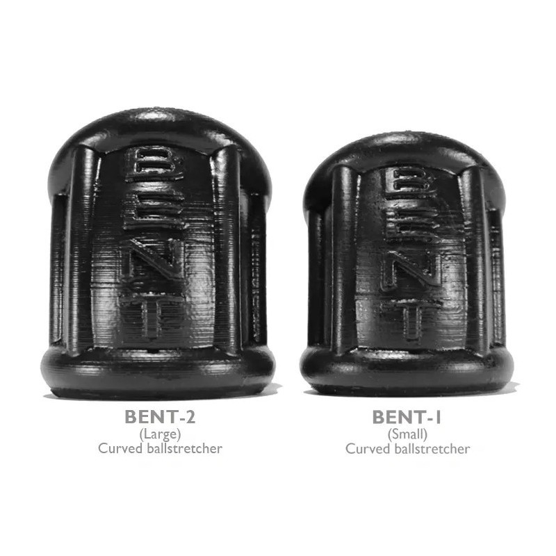 Bent curved bender ballstretcher oxballs liquid platinum silicone