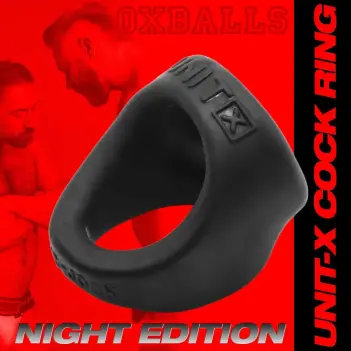 Unit-x stretchy slimmer fit cocksling plus+silicone™ special edition night
