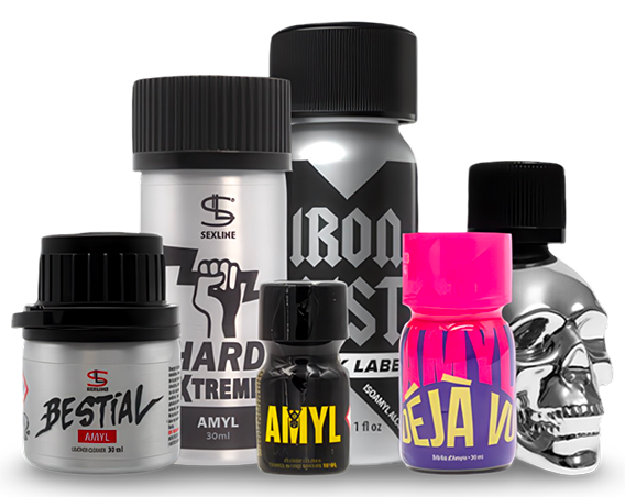 Poppers et leather cleaner